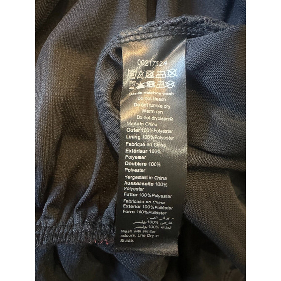 NWT City Chic Valencia Faux Wrap Tie Babydoll Blouse Floral Top Plus Size M 18 - Picture 6 of 14